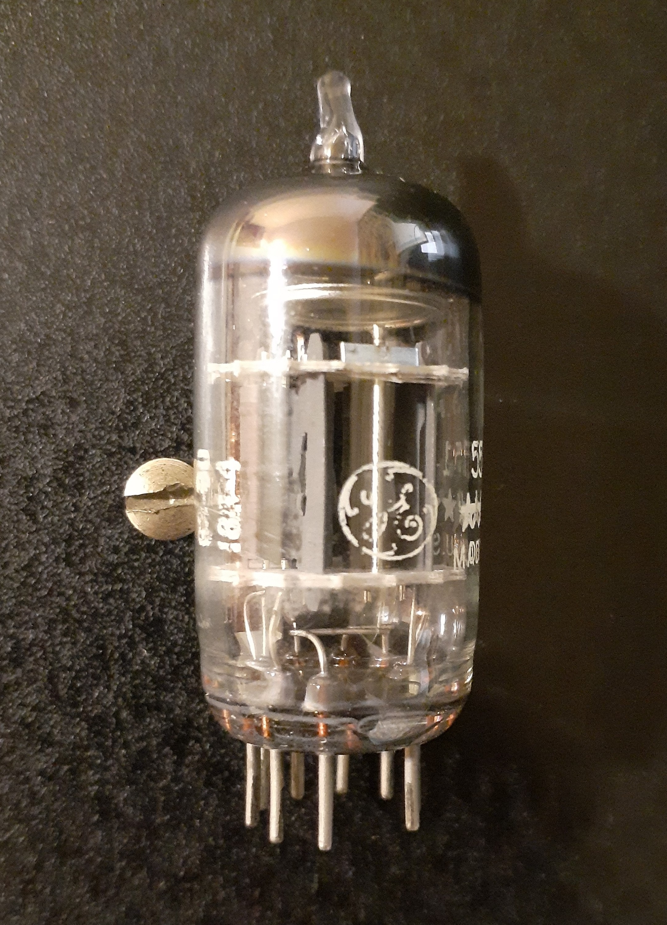  5751 GE 5 stars ECC83 12AX7 7025 ade In USA 1960 Hi Fi ru