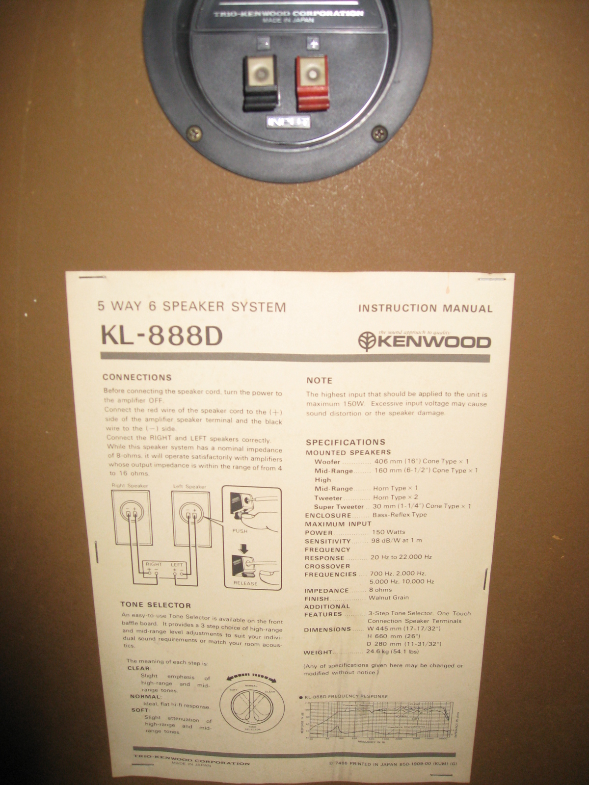 kenwood kl 888d speakers