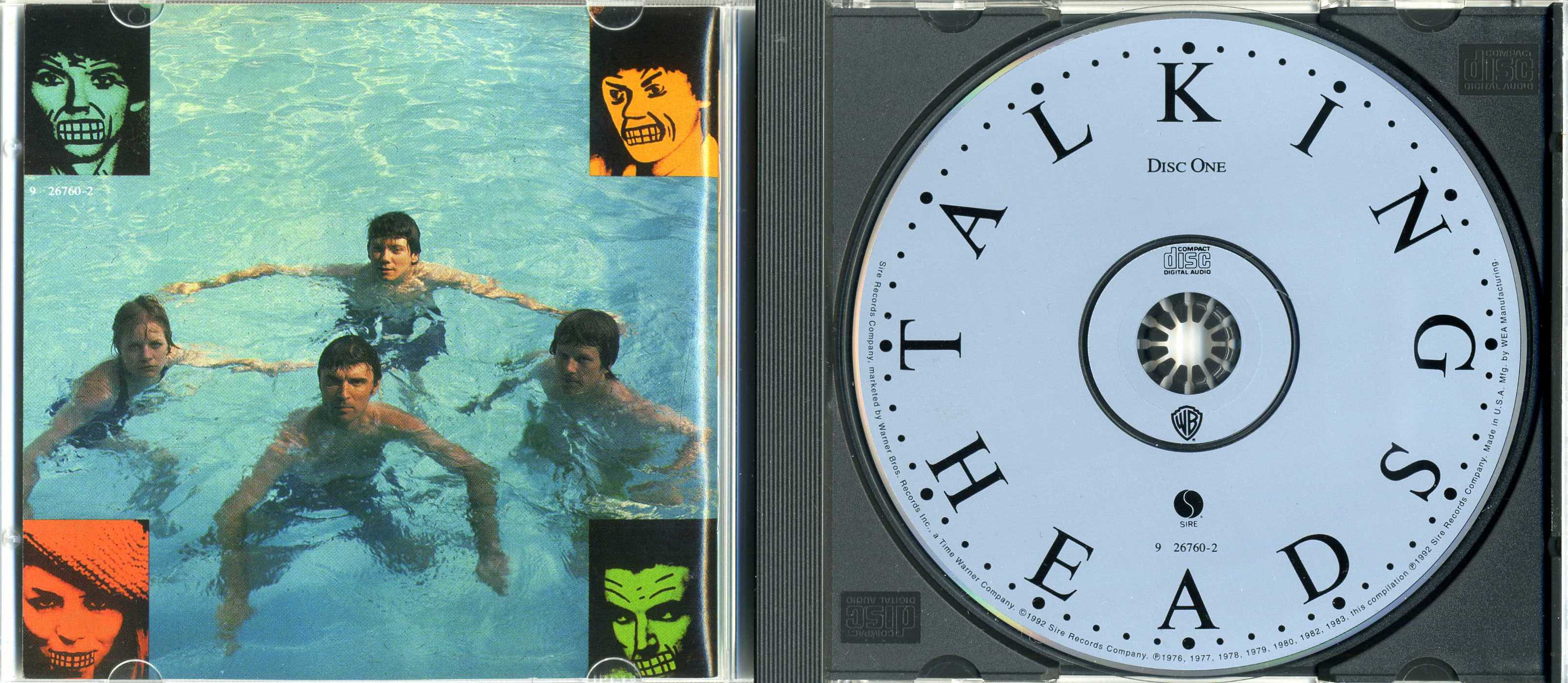 CD TALKING HEADS / SAND IN THE VASELINE/ 1992/ USA HiFi.ru