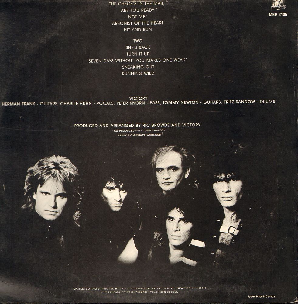  VICTORY DON T GET MAD GET EVEN 1987 USA Hi Fi ru