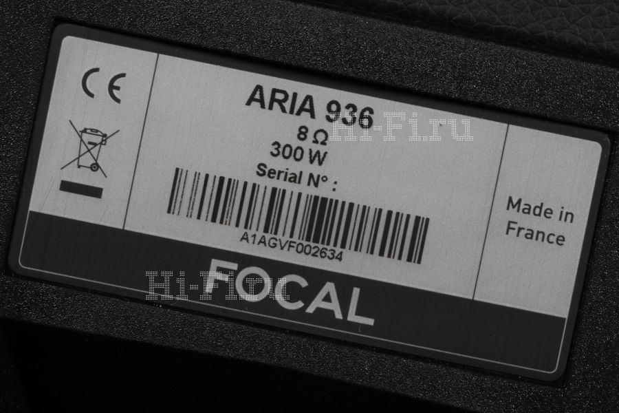 Акустические системы Focal Aria 936
