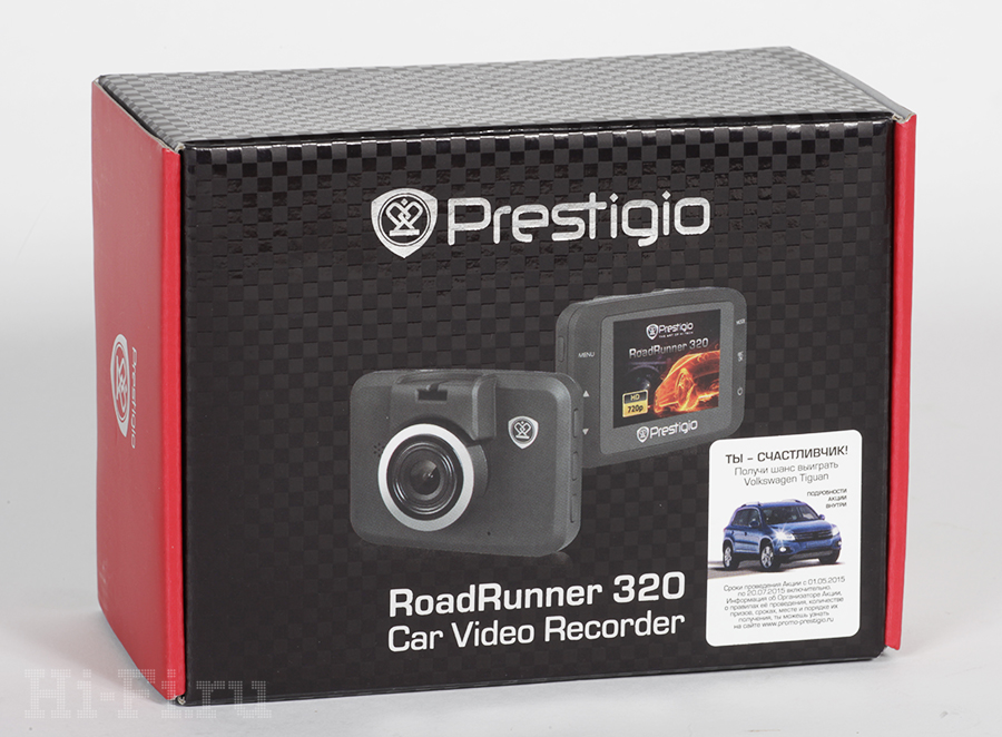 Видеорегистратор автомобильный Prestigio RoadRunner 320