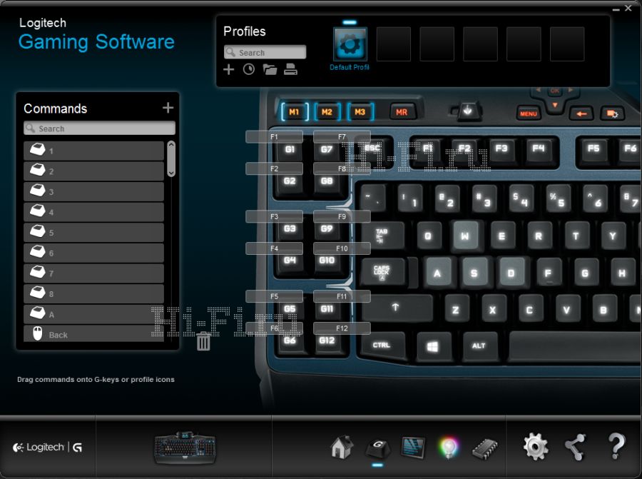 Игровая клавиатура Logitech G19s