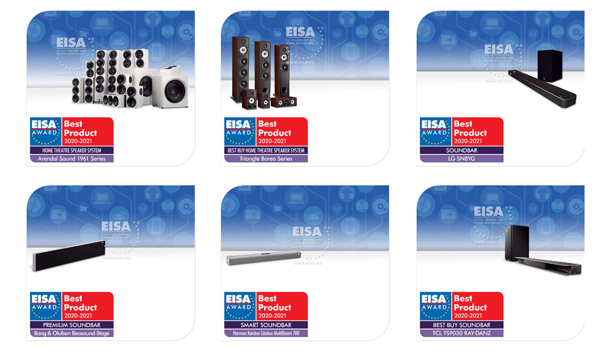 Product 2020. EISA best product 2020-2021. EISA Awards /2022. EISA 2021 Awards. EISA 2023.