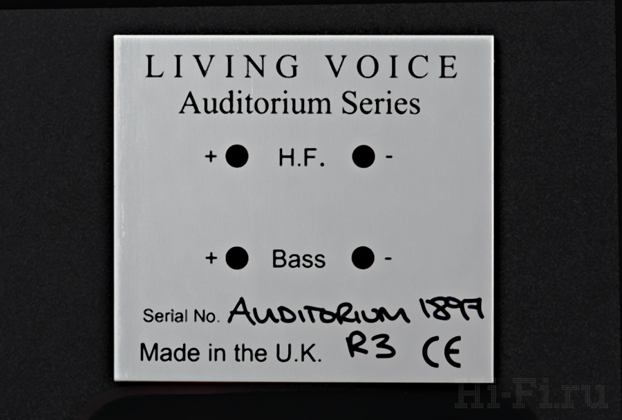 Акустические системы Living Voice Auditorium R3