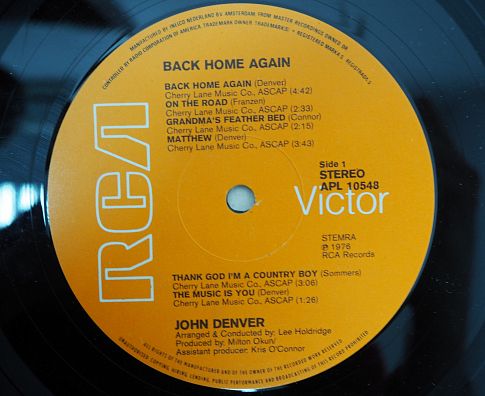 Ð'Ð¸Ð½Ð¸Ð» John Denver - Back Home Again | Hi-Fi.ru