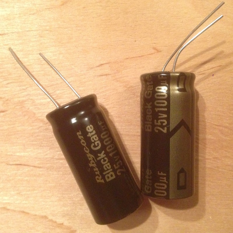 Конденсторы Black Gate FK 25v 1000mf | Hi-Fi.ru