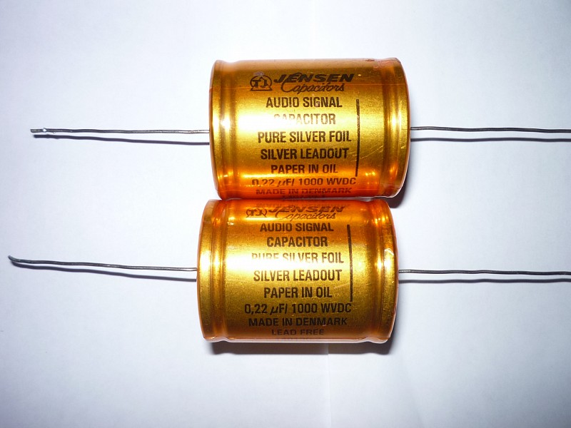 Конденсаторы 0.22 мкф на 1000 вольт Jensen | Hi-Fi.ru
