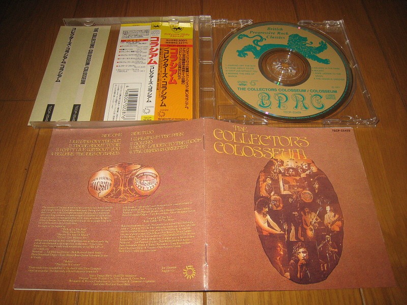ФИРМЕННЫЙ CD. COLOSSEUM – THE COLLECTORS –1971 . JAPAN CD (1 пресс)+OBI