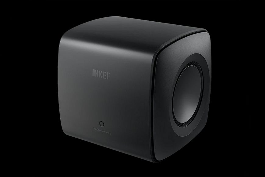 KEF KC62 — компактный сабвуфер с двойным излучателем Uni-Core