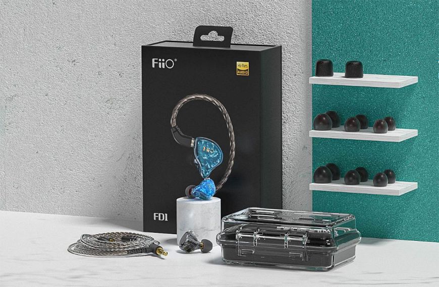 Внутриканальные наушники с бериллиевыми излучателями FiiO FD1