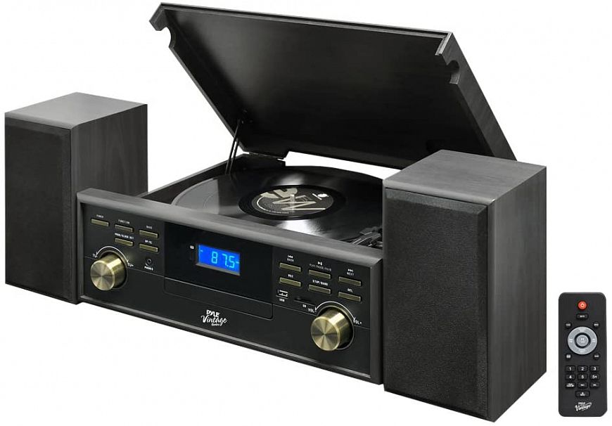 7 новых музыкальных центров, в которых есть проигрыватель винила