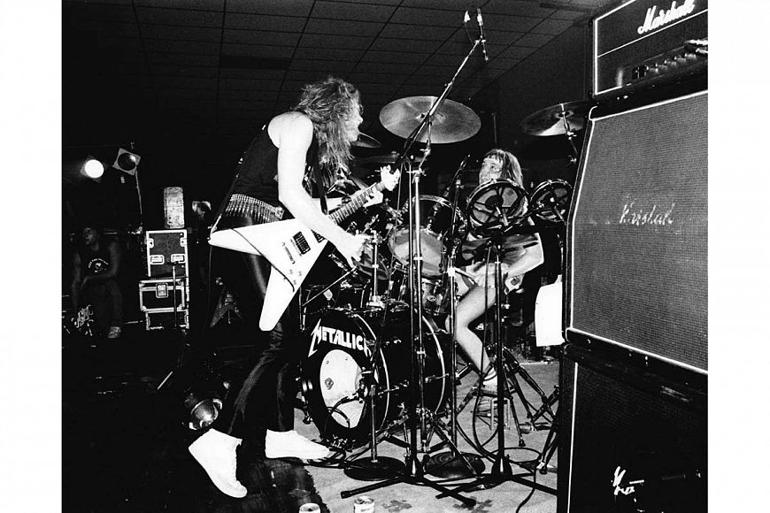 Metallica и Twisted Sister (1983 год)