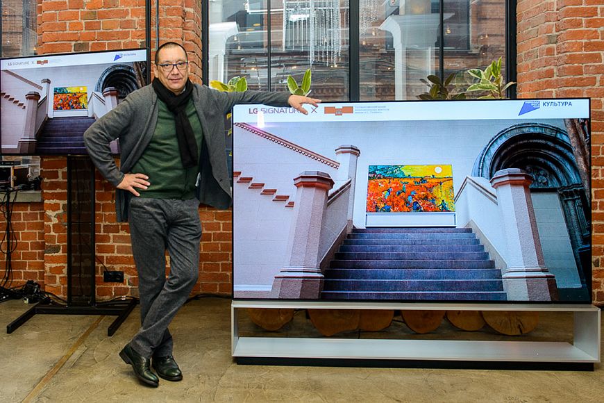 LG SIGNATURE провела мультимедийную экскурсию по залам Пушкинского музея