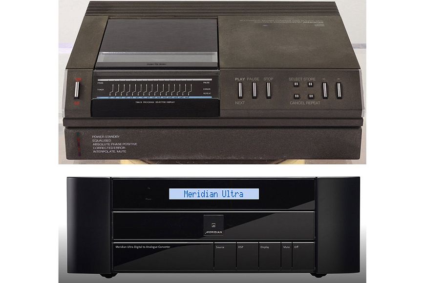 Meridian MCD (1984) – Meridian Ultra DAC (2016)