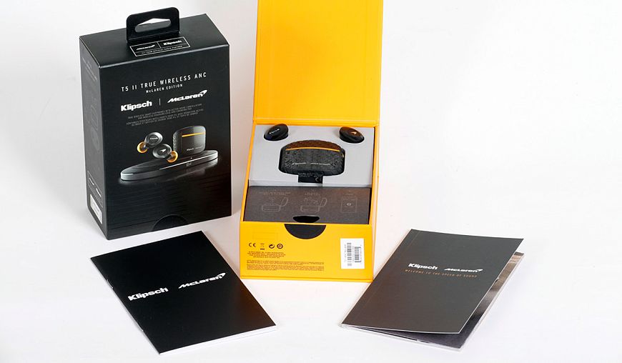 Наушники Klipsch T5 II TW ANC McLaren Edition