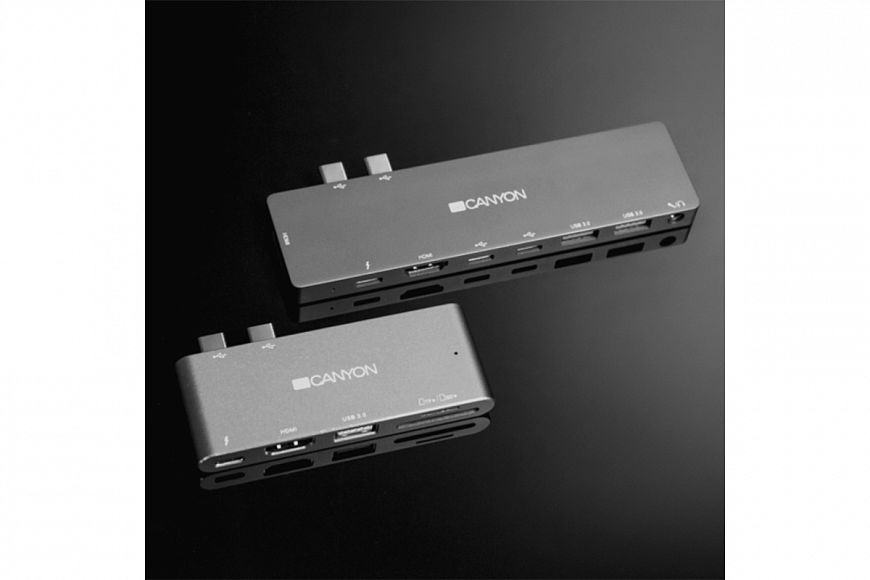 Canyon CNS-TDS08DG — док-станцию 8-в-1 для вашего ноутбука