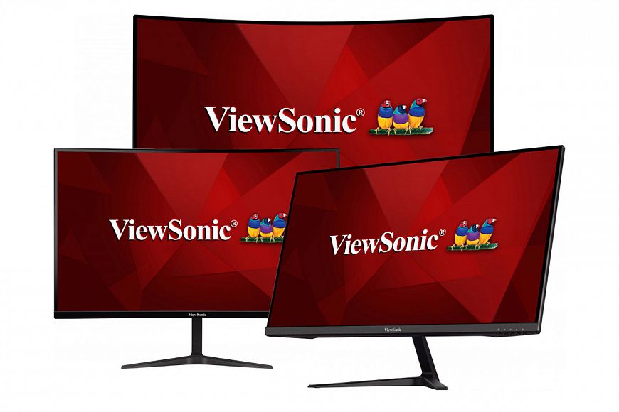 Новые игровые мониторы ViewSonic со временем отклика 1 мс