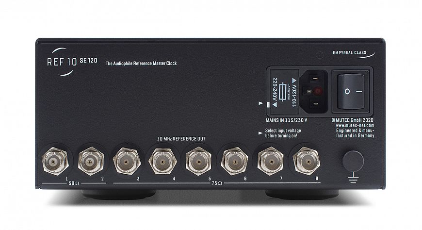Mutec REF10 SE120 — референсный тактовый генератор на 10 МГц