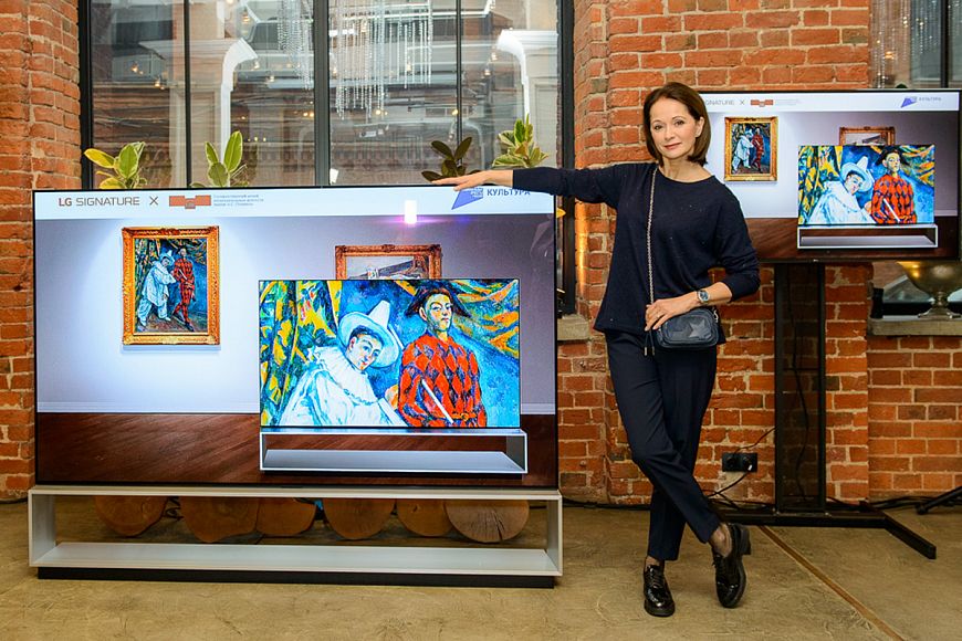 LG SIGNATURE провела мультимедийную экскурсию по залам Пушкинского музея