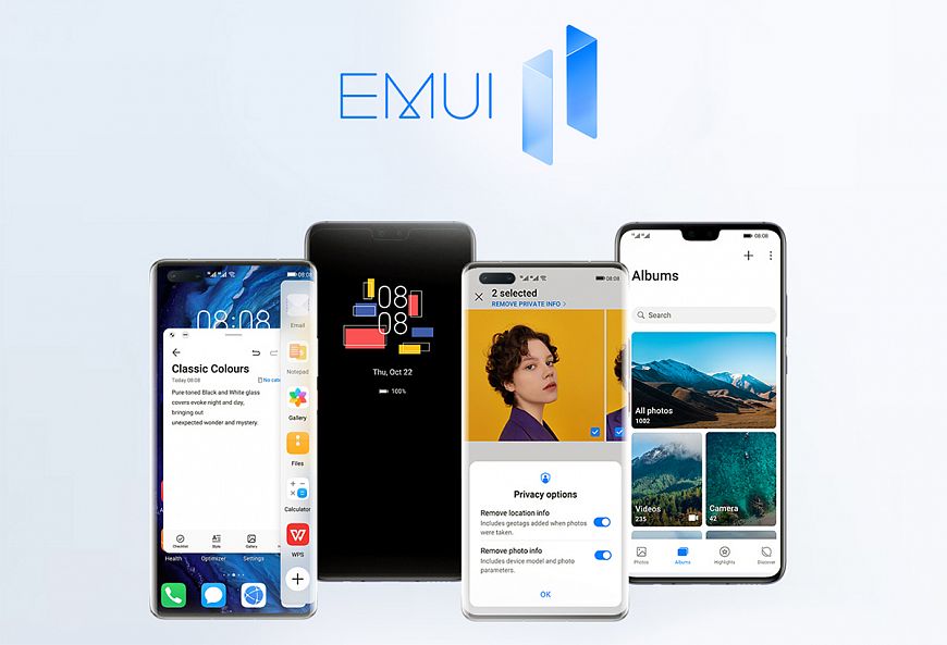 Новая оболочка HUAWEI EMUI 11 уже доступна в России