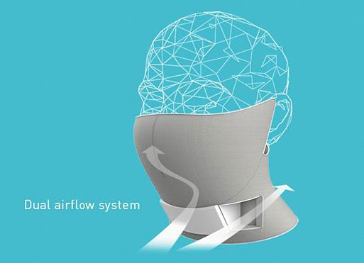 Футуристическая маска AiryTail от Panasonic очистит воздух