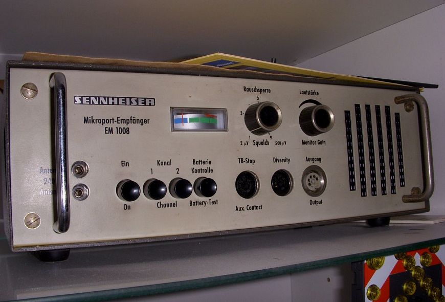 Sennheiser Mikroport – у истоков беспроводного звука
