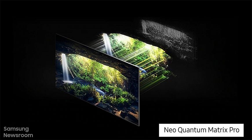 Телевизоры Samsung Neo QLED — светодиоды Quantum Mini, квантовая матрица и процессор с ИИ