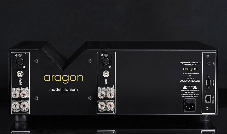 Aragon Titanium — стереофонический усилитель мощности на платформе 8008