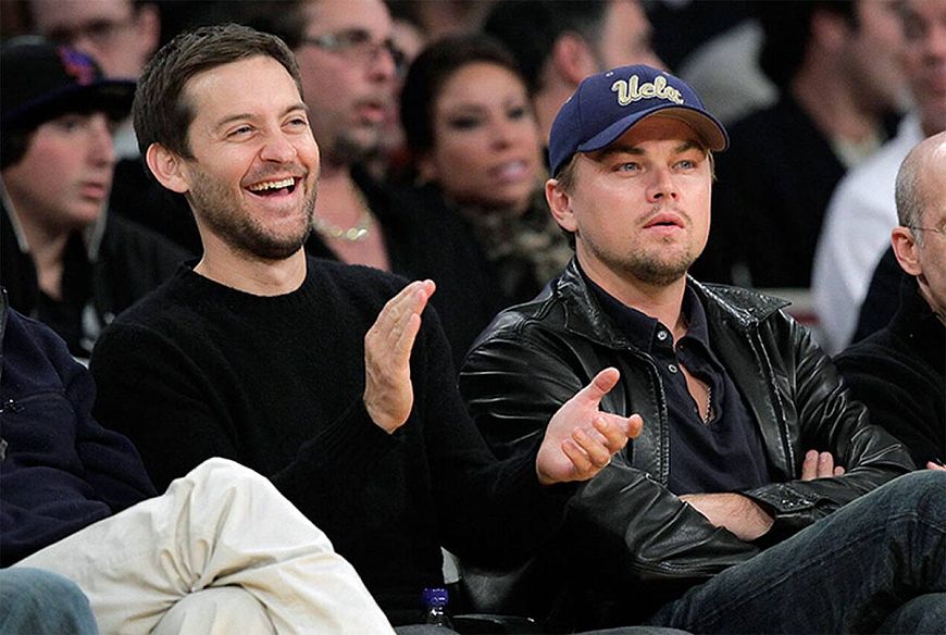 Леонардо ДиКаприо и Тоби Магуайер