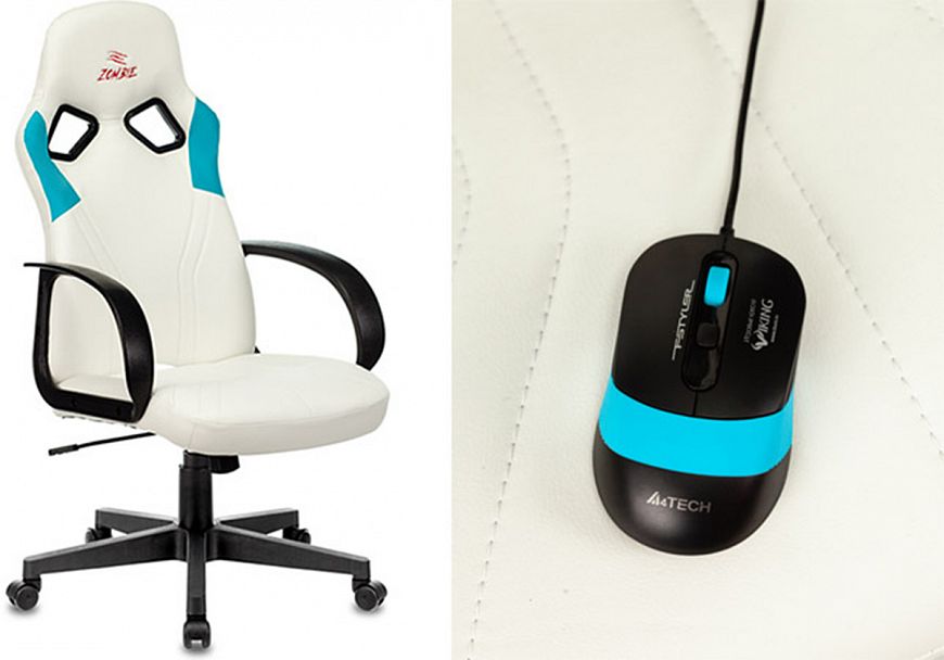 Кресло ZOMBIE RUNNER для геймеров от бренда «Бюрократ»