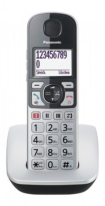 DECT-телефон Panasonic KX-TGE510 для пожилых