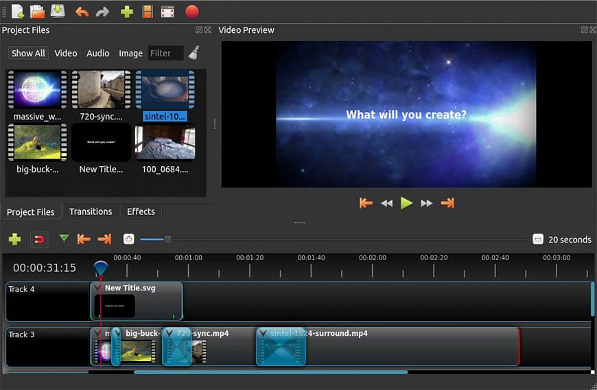 9. OpenShot Video Editor