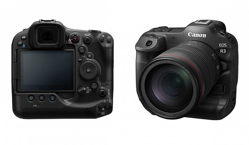 Профессиональная беззеркальная камера Canon EOS R3