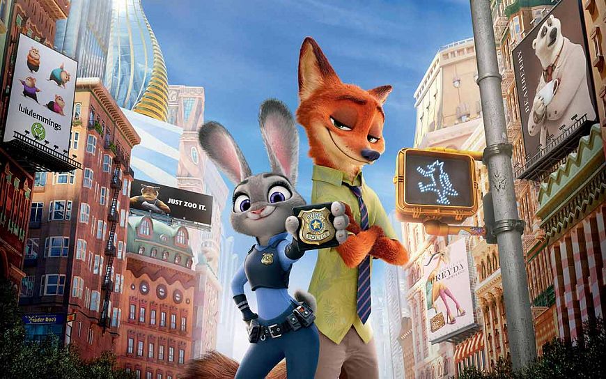 2. Зверополис / Zootopia (2016)