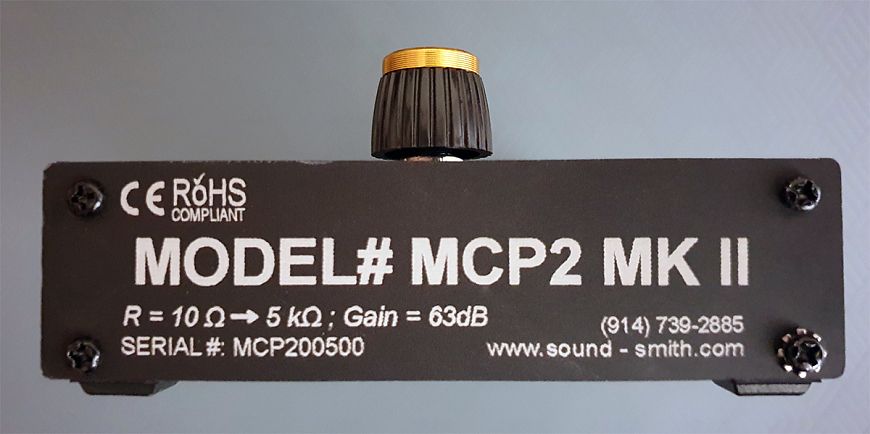 MC-фонокорректор Soundsmith MCP2 mk II