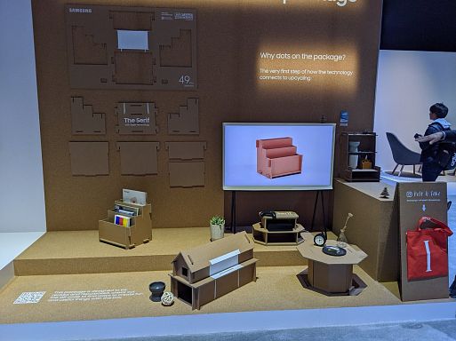 Samsung Eco-Package дарит вторую жизнь картонной упаковке телевизоров