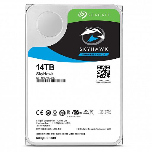 Жесткий диск Seagate SkyHawk 14TB