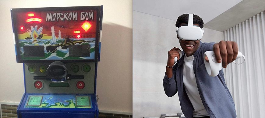 9. «Морской бой» / Игра в виртуальной реальности