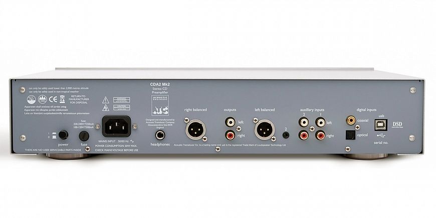 Проигрыватель компакт-дисков ATC CDA2 Mk2 сертифицирован Roon