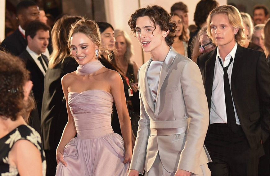 Тимоти Шаламе и Лили-Роуз Депп