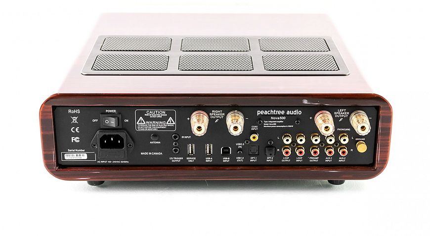 Интегральный усилитель с ЦАП Peachtree nova500