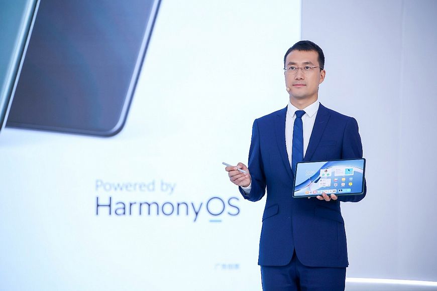 Планшет HUAWEI MatePad Pro под управлением HarmonyOS 2