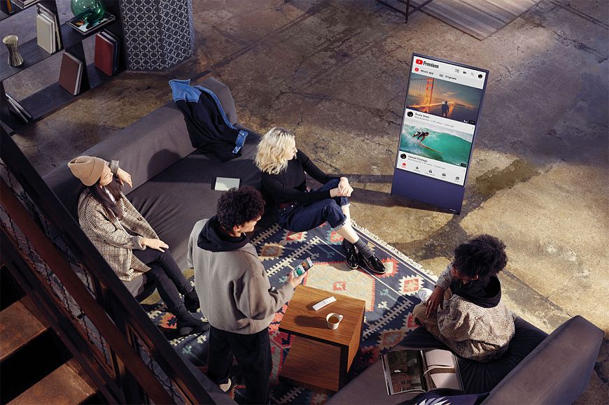 Интерьерный телевизор Samsung The Sero