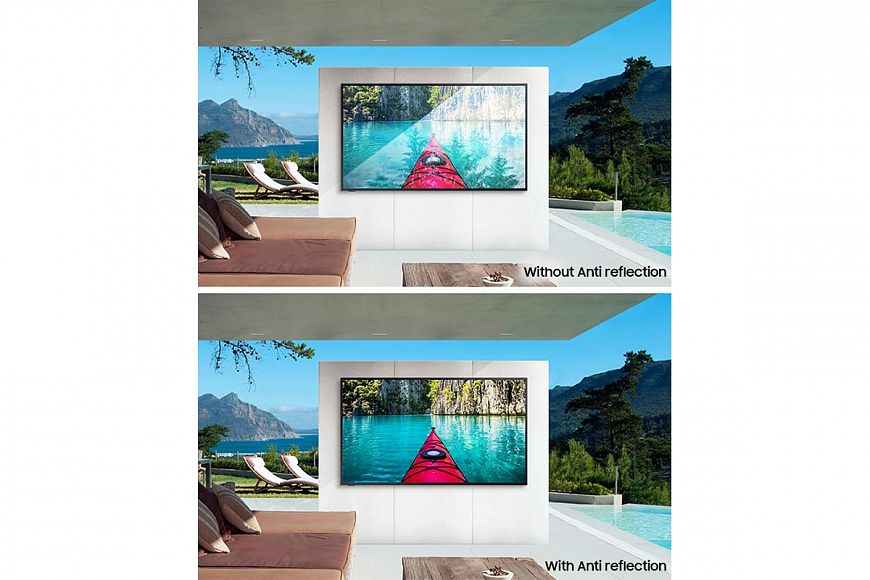 Всепогодные QLED-телевизоры и саундбары Samsung The Terrace