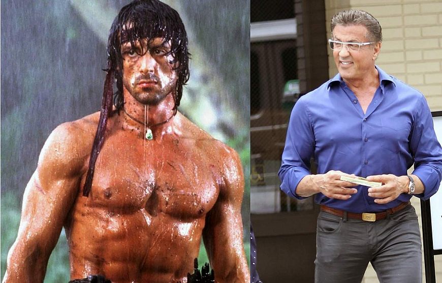 Сильвестр Сталлоне (Sylvester Stallone), 74 года