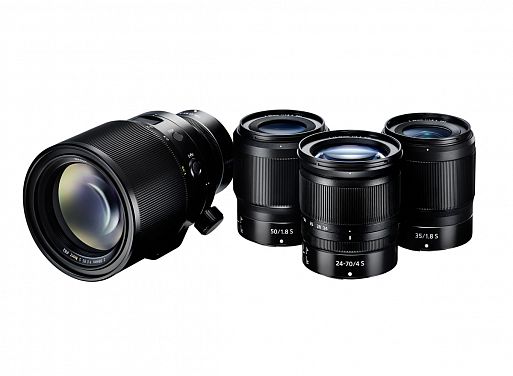 Три новых объектива в серии Z от Nikon