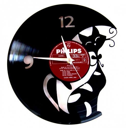 Предметы быта, сделанные из виниловых пластинок