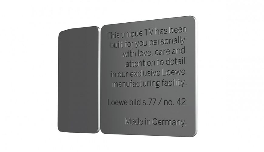 OLED-телевизор Loewe bild s.77