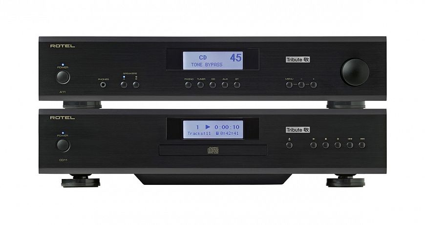 Интегральный усилитель Rotel A11 Tribute и плеер компакт-дисков CD11 Tribute